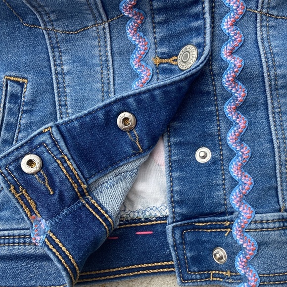 Upcycled Denim Cat & Jack  Jacket Kids - Picture 8 of 9